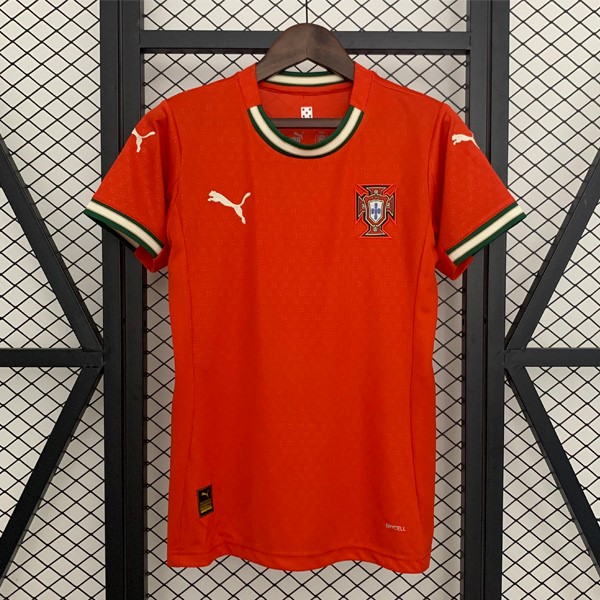 Camiseta Portugal Primera equipo Mujer 2025